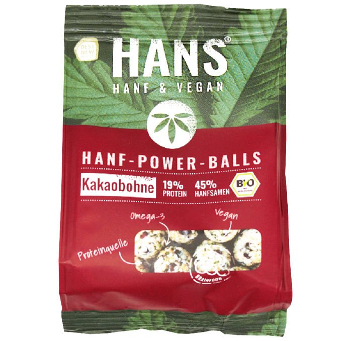 HANS BIO Hanf Powerballs Kakao